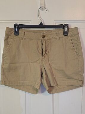 a.n.a Women's Khaki Bermuda Shorts